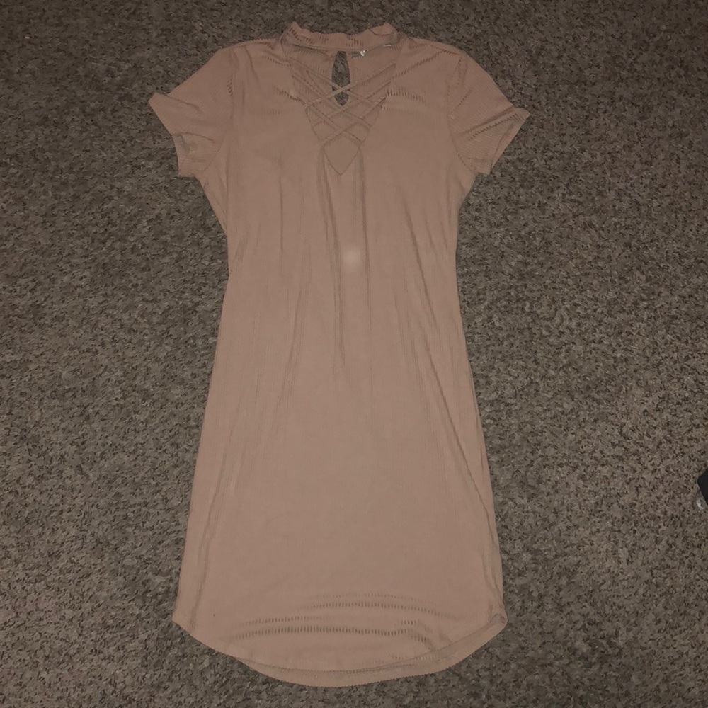 Choker/Low Cut Dress